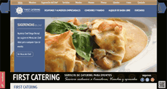 Desktop Screenshot of firstcatering.com.ar